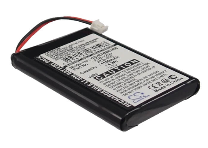 3.7V, 1100mAh, Li-ion Battery fits Rti, T2b, T2c, 4.07Wh