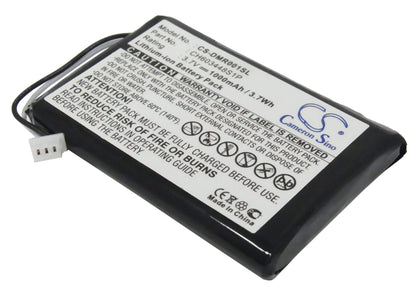 3.7V, 1000mAh, Li-ion Battery fits Espn, Dmr-1, 3.7Wh