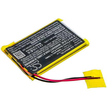 3.7V, 1000mAh, Li-Polymer Battery fits Wacom, Ack411050, Express Key Remote, 3.7Wh