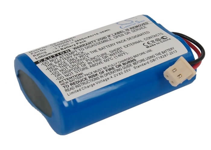 3.7V, 2800mAh, Li-ion Battery fits Lifeshield, Ls280, Wgc1000, 10.36Wh