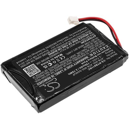 3.7V, 750mAh, Li-ion Battery fits Rti, T1, T1b, 2.775Wh