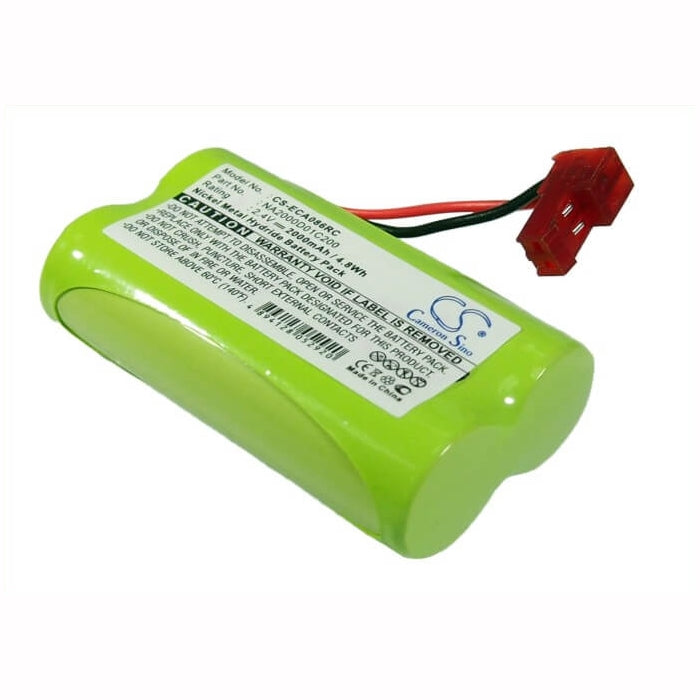 2.4V, 2000mAh, Ni-MH Battery fits Earmuff, 5455086, Control Vp Eehcvp Amfm, 4.8Wh