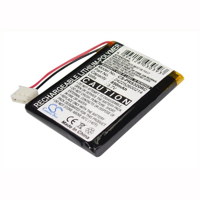 3.7V, 850mAh, Li-Polymer Battery fits Philips, 2577744, 2669577, 3.145Wh