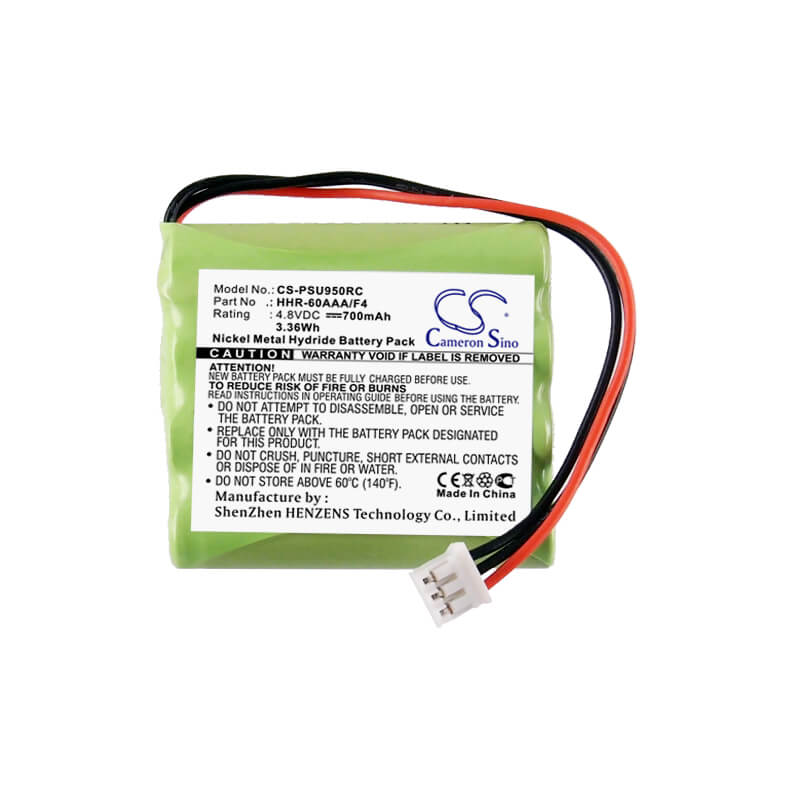 4.8V, 700mAh, Ni-MH Battery fits Marantz, 5000i, Rc5200, 3.36Wh