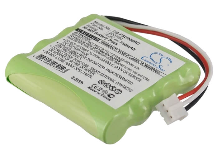 4.8V, 750mAh, Ni-MH Battery fits Philips, Pronto Pro 900, Tsu7000/37, 3.6Wh