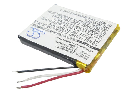 3.7V, 350mAh, Li-Polymer Battery fits Gopro, Armte-001, Armte-002, 1.295Wh