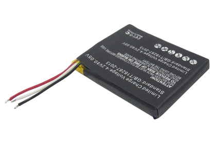 3.7V, 350mAh, Li-Polymer Battery fits Gopro, Armte-001, Armte-002, 1.295Wh