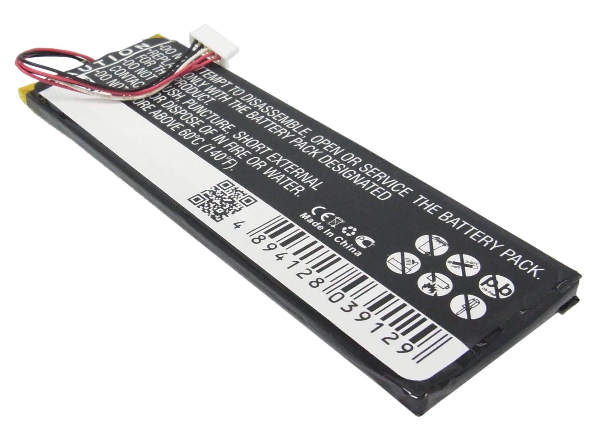 3.7V, 3600mAh, Li-Polymer Battery fits Sonos, Controller Cb100, Controller Cr100, 13.32Wh
