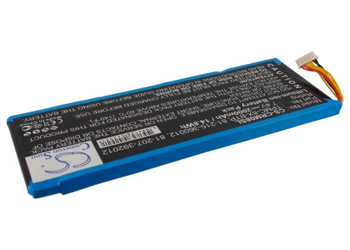 7.4V, 2000mAh, Li-ion Battery fits Crestron, 6502269, Tpmc-8x, 14.8Wh