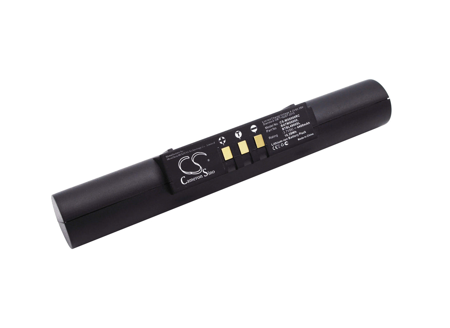 3.7V, 4400mAh, Li-ion Battery fits Urc, Mx-6000, Ue-mx6000, 16.28Wh