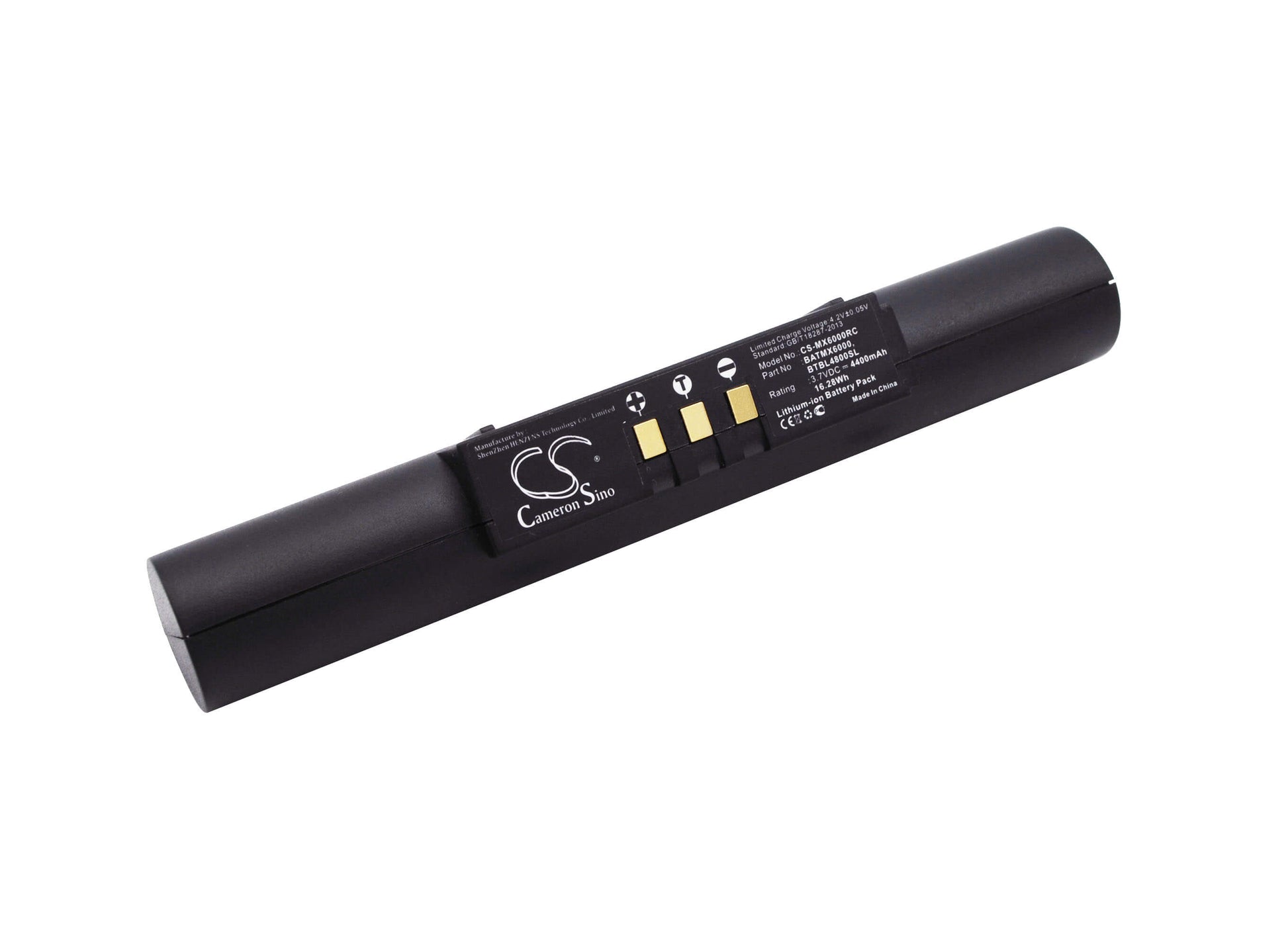 3.7V, 4400mAh, Li-ion Battery fits Urc, Mx-6000, Ue-mx6000, 16.28Wh
