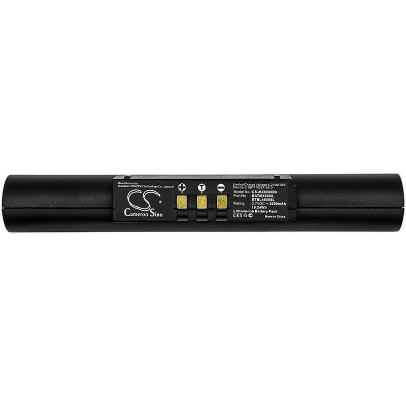 3.7V, 5200mAh, Li-ion Battery fits Urc, Mx-6000, Ue-mx6000, 19.24Wh