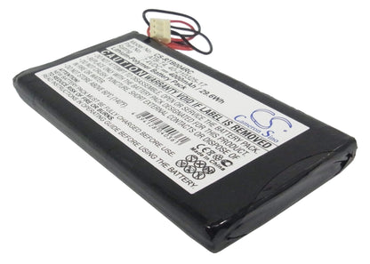 7.4V, 4000mAh, Li-Polymer Battery fits Rti, T4, T4 Touch Panel, 29.6Wh