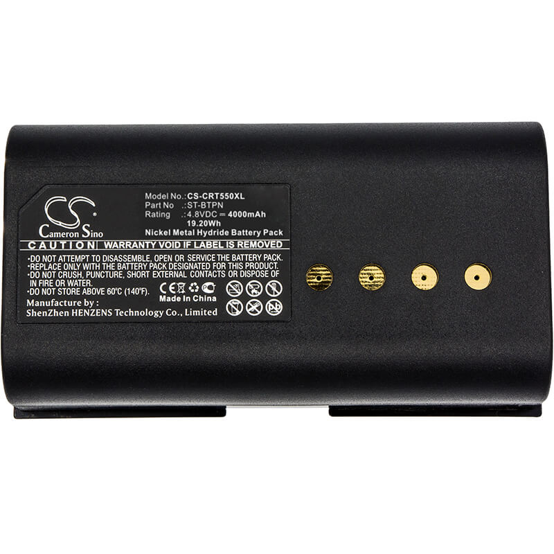 4.8V, 4000mAh, Ni-MH Battery fits Crestron, Smartouch 1550, Smartouch 1700, 19.2Wh