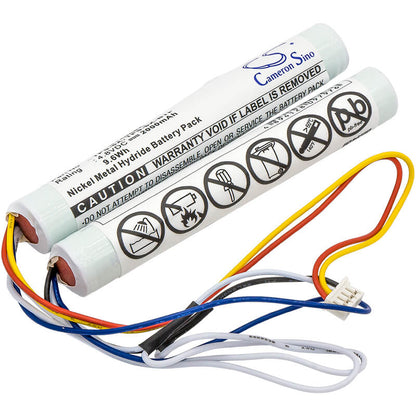 4.8V, 2000mAh, Ni-MH Battery fits Crestron, Tps-6x Wireless Touchpanel, Tst-600 Wireless Touch Screen, 9.6Wh