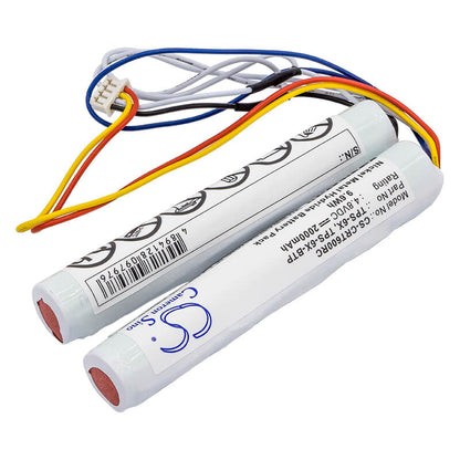 4.8V, 2000mAh, Ni-MH Battery fits Crestron, Tps-6x Wireless Touchpanel, Tst-600 Wireless Touch Screen, 9.6Wh