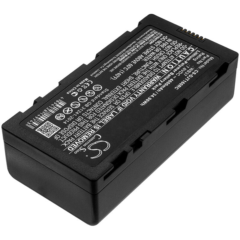 7.6V, 4600mAh, Li-Polymer Battery fits Dji, Cendence Remote Controller, Crystalsky, 34.96Wh