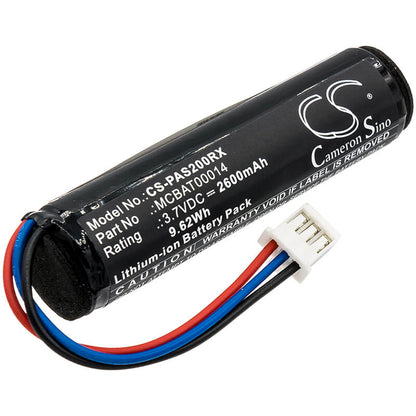 3.7V, 2600mAh, Li-ion Battery fits Parrot, Bebop 2 Skycontroller 2 P2, Skycontroller 2 Hd Power Editi, 9.62Wh