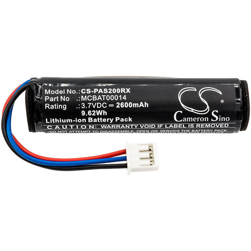 3.7V, 2600mAh, Li-ion Battery fits Parrot, Bebop 2 Skycontroller 2 P2, Skycontroller 2 Hd Power Editi, 9.62Wh