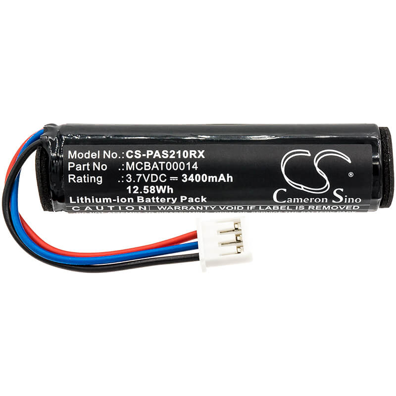 3.7V, 3400mAh, Li-ion Battery fits Parrot, Bebop 2 Skycontroller 2 P2, 12.58Wh