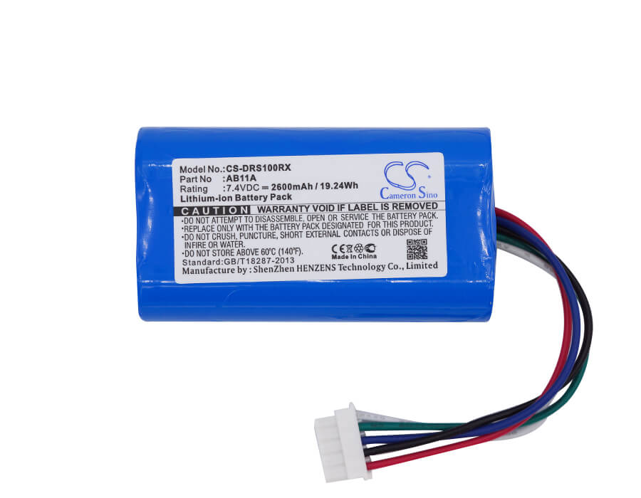 7.4V, 2600mAh, Li-ion Battery fits 3dr, Solo Transmitter, 19.24Wh