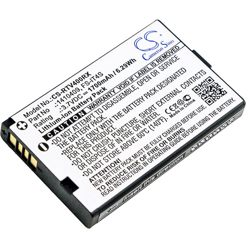 3.7V, 1700mAh, Li-ion Battery fits Reely, Gt4 Evo, 6.29Wh
