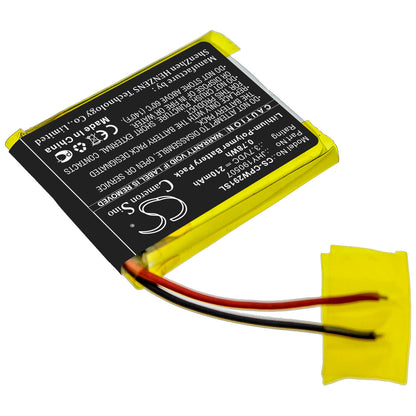 3.7V, 210mAh, Li-Polymer Battery fits Compustar, 2w901r-ss, 0.777Wh