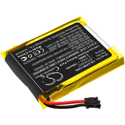 3.7V, 150mAh, Li-Polymer Battery fits Compustar, 2wt11r, 2wt11r-ss, 0.555Wh