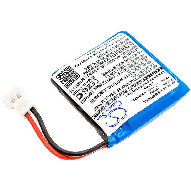 3.7V, 600mAh, Li-Polymer Battery fits Bee-bot, Floor Robot, Programmable Children's Toy, 2.22Wh