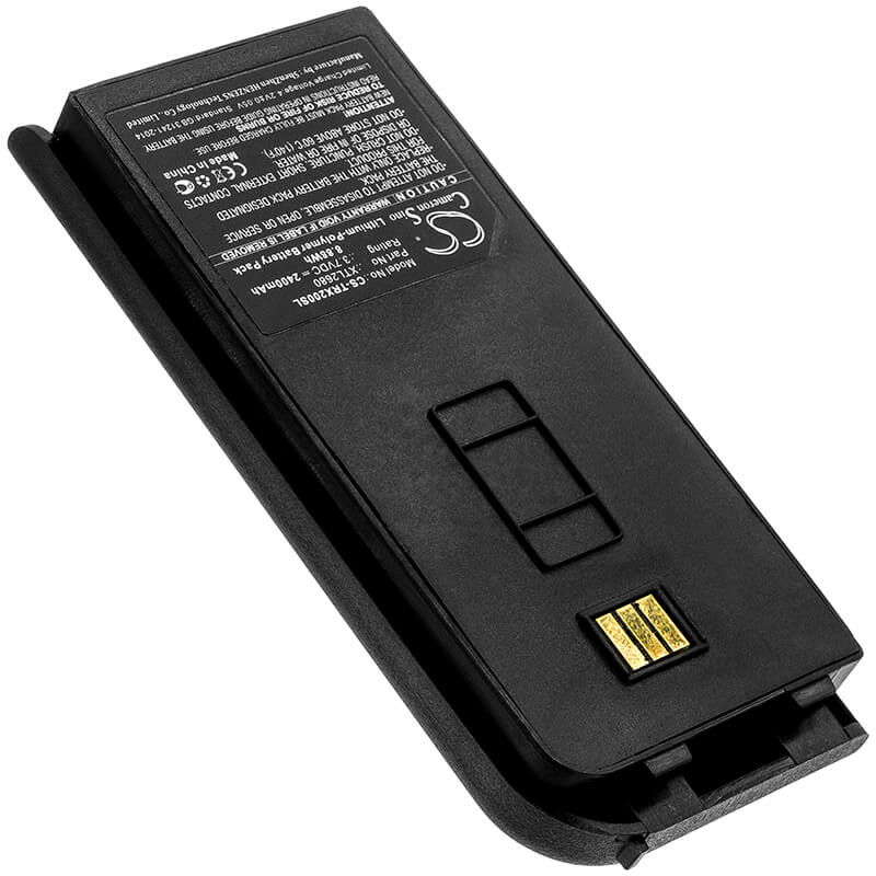 Black, 3.7V, 2400mAh, Li-Polymer Battery fits Thuraya, Xt-lite, 8.88Wh