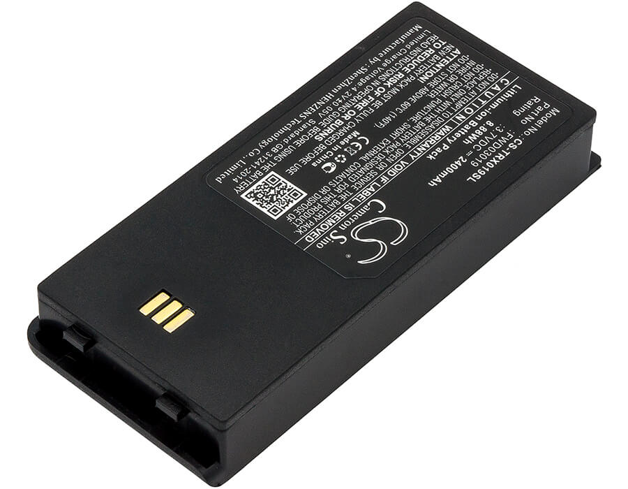 3.7V, 2400mAh, Li-ion Battery fits Thuraya, Xt Dual, 8.88Wh
