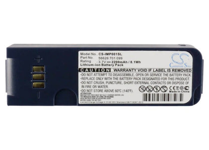 3.7V, 2200mAh, Li-ion Battery fits Inmarsat, Isatphone, Isatphone Pro, 8.14Wh