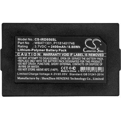 3.7V, 2400mAh, Li-Polymer Battery fits Iridium, 9560, Go, 8.88Wh