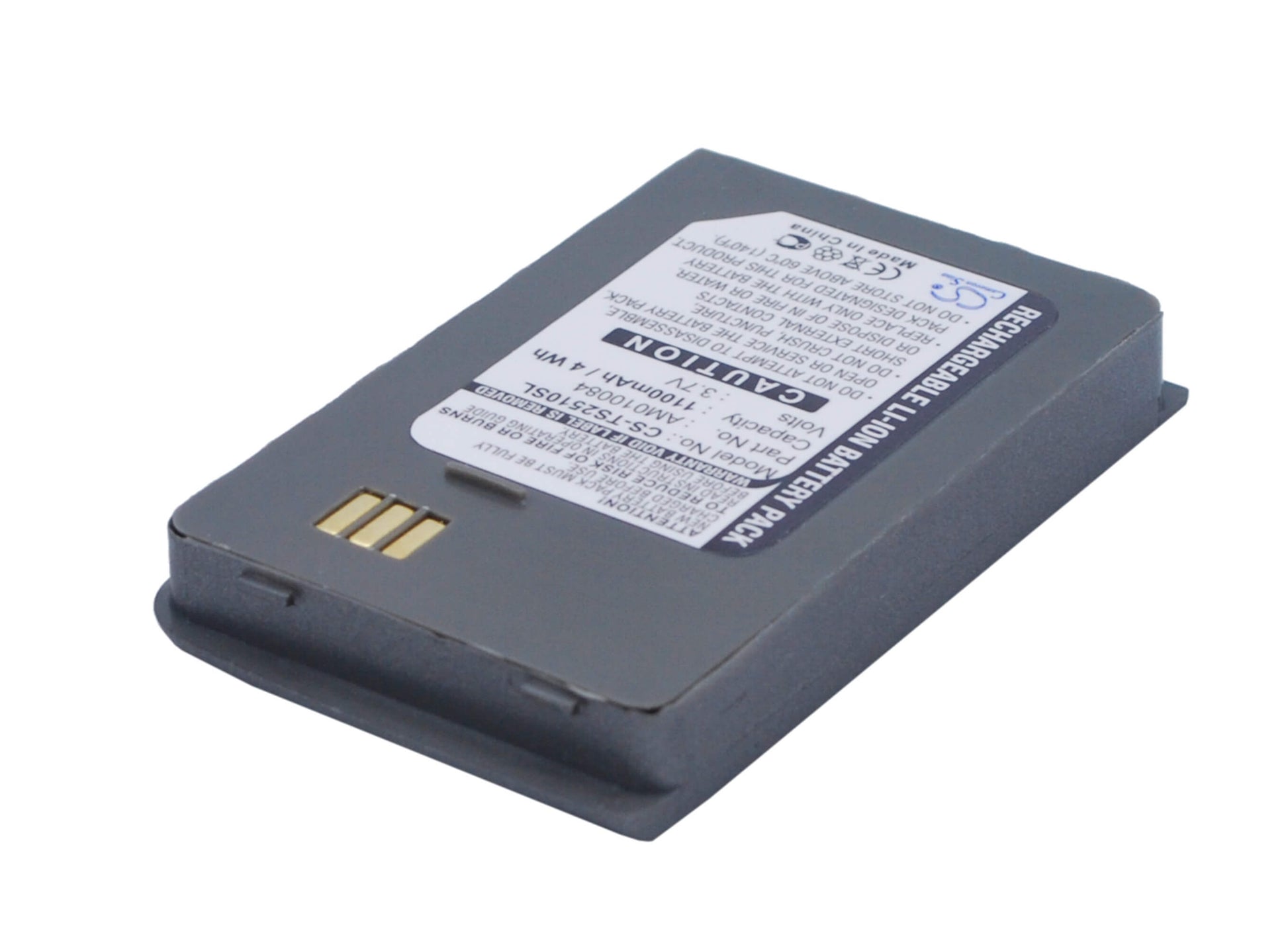 3.7V, 1100mAh, Li-ion Battery fits Thuraya, So-2510, So-2520, 4.07Wh