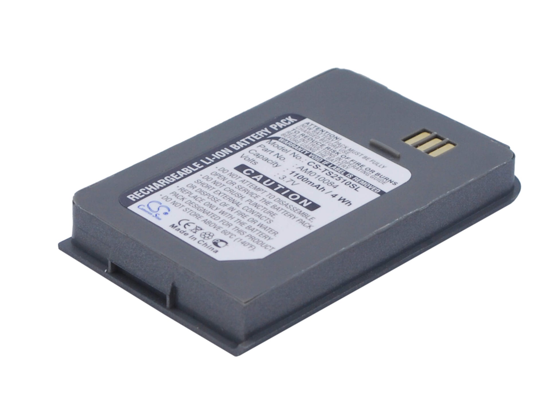 3.7V, 1100mAh, Li-ion Battery fits Thuraya, So-2510, So-2520, 4.07Wh