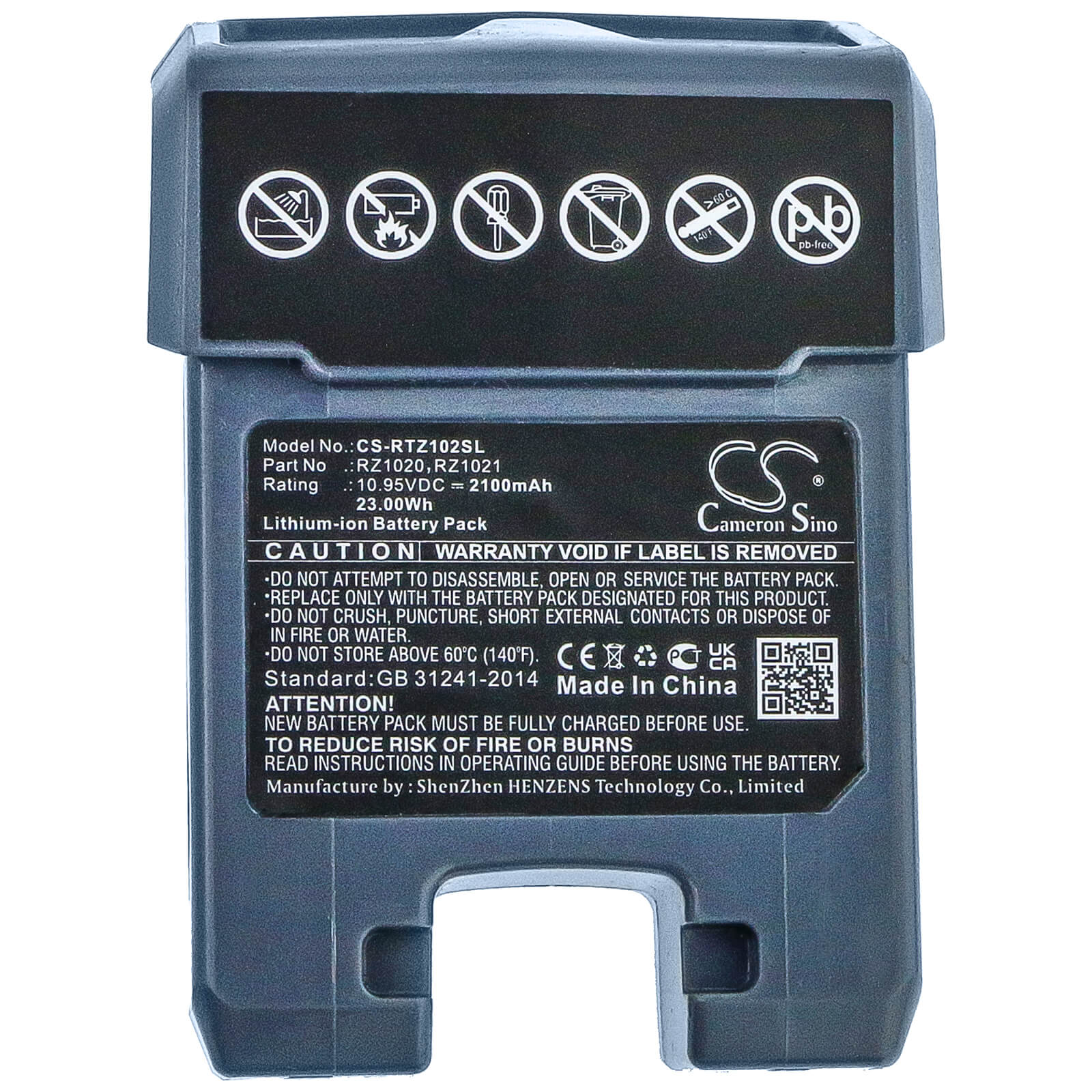 10.95V, 2100mAh, Li-ion Battery fits Razor, Turbo A, Turbo Jetts, 22.995Wh