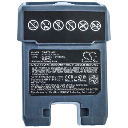 10.95V, 2100mAh, Li-ion Battery fits Razor, Turbo A, Turbo Jetts, 22.995Wh