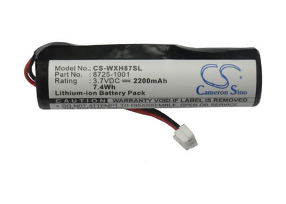 3.7V, 2200mAh, Li-ion Battery fits Wella, Eclipse Clipper, 8.14Wh