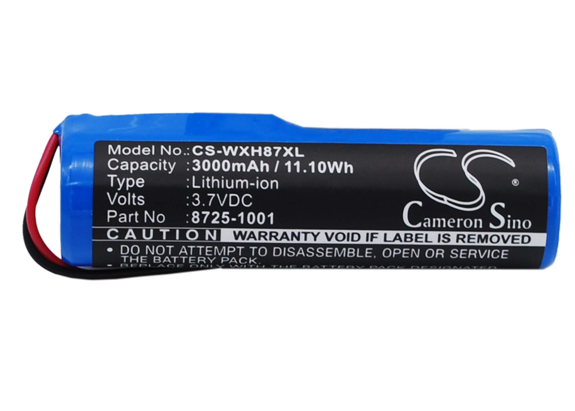 3.7V, 3000mAh, Li-ion Battery fits Wella, Eclipse Clipper, 11.1Wh