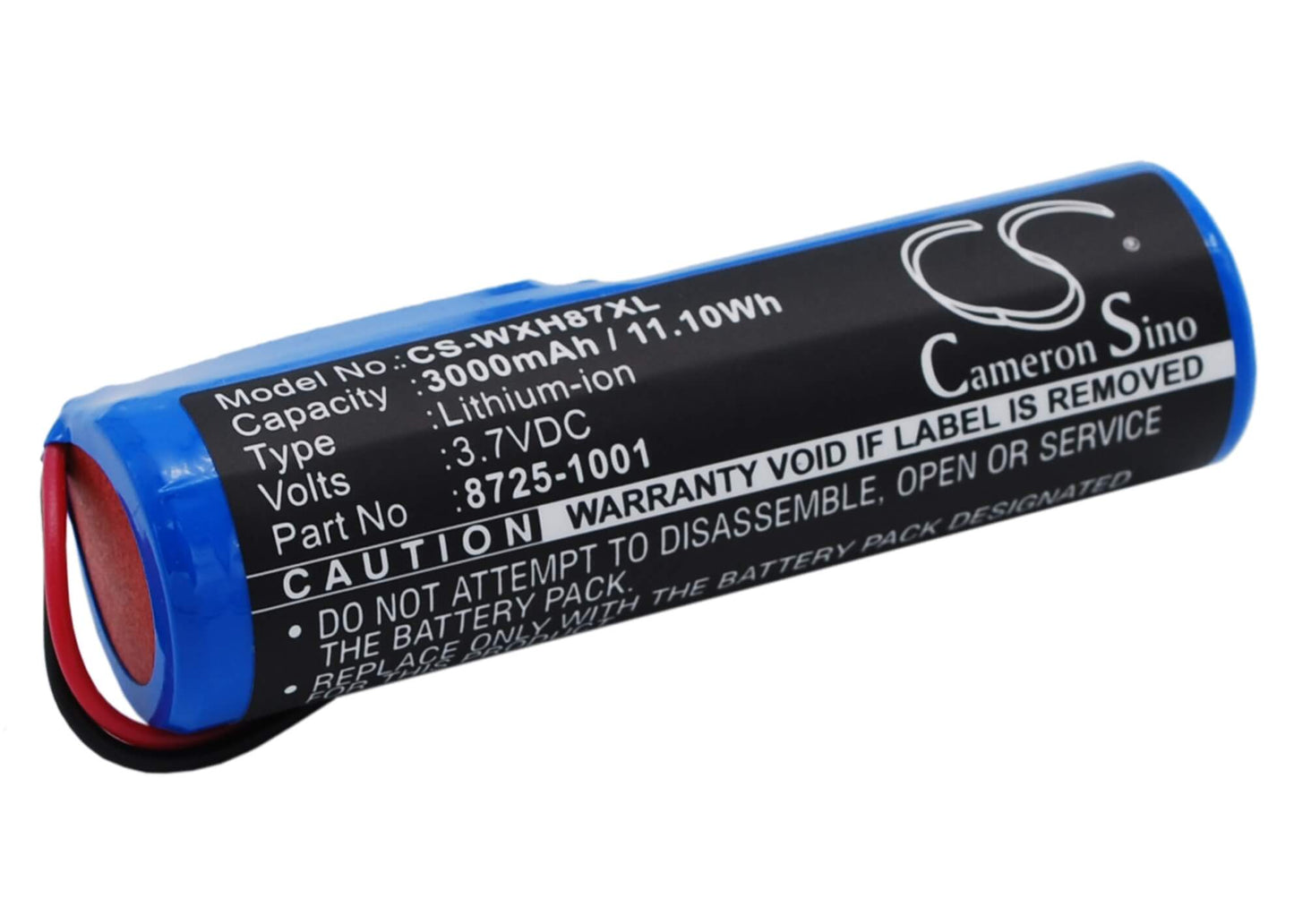 3.7V, 3000mAh, Li-ion Battery fits Wella, Eclipse Clipper, 11.1Wh
