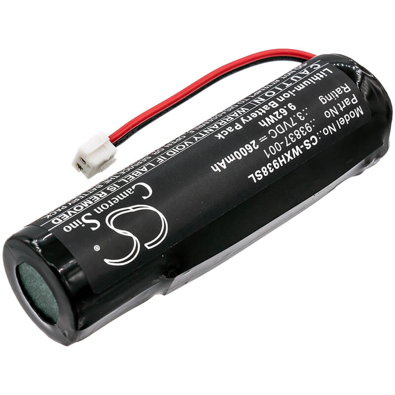 3.7V, 2600mAh, Li-ion Battery fits Wahl, 8504l, 8591l, 9.62Wh