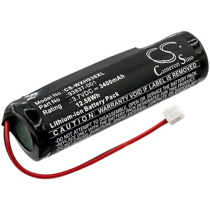 3.7V, 3400mAh, Li-ion Battery fits Wahl, 8504l, 8591l, 12.58Wh