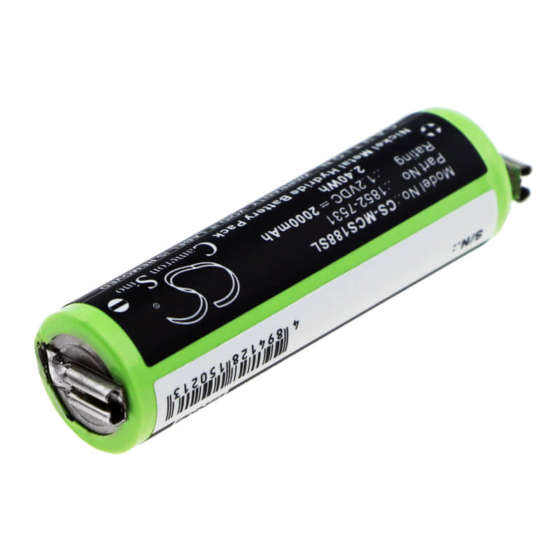 1.2V, 2000mAh, Ni-MH Battery fits Moser, Chromini 1591, Chromini 1591b, 2.4Wh