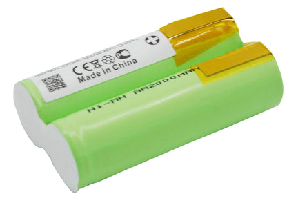 2.4V, 2000mAh, Ni-MH Battery fits Eltron, 100, 2100, 4.8Wh