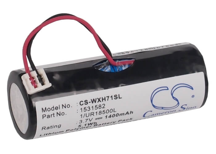 3.7V, 1400mAh, Li-ion Battery fits Wella, Xpert Hs71, Xpert Hs71 Profi, 5.18Wh