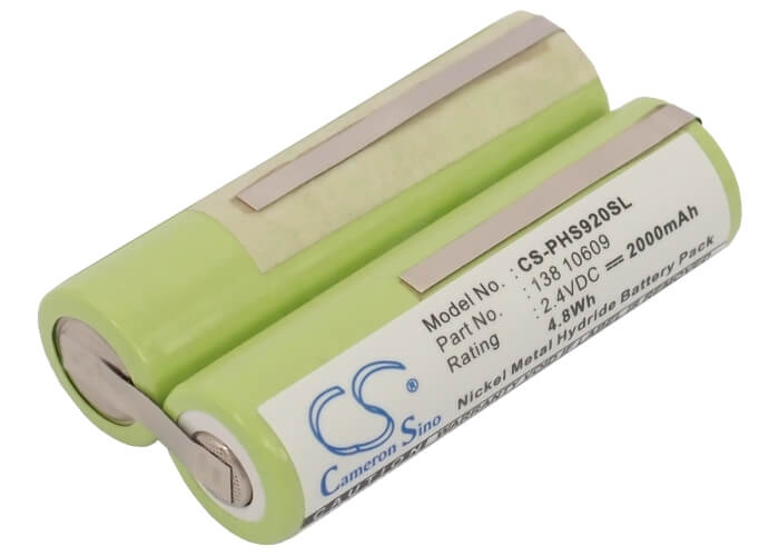 2.4V, 2000mAh, Ni-MH Battery fits 3m, Centrimed, Sarnes 9602 Surgical Clipper, 4.8Wh