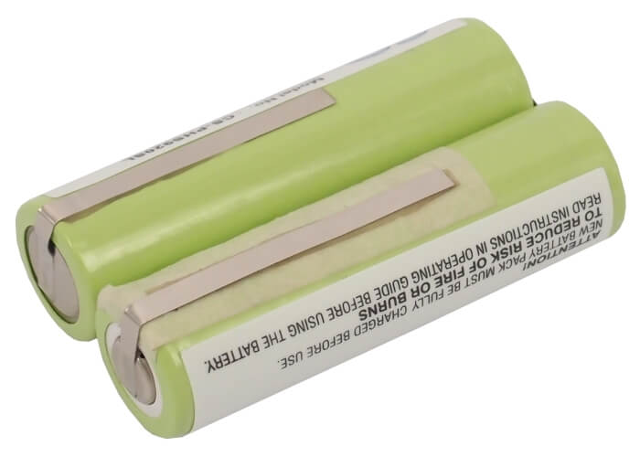 2.4V, 2000mAh, Ni-MH Battery fits 3m, Centrimed, Sarnes 9602 Surgical Clipper, 4.8Wh