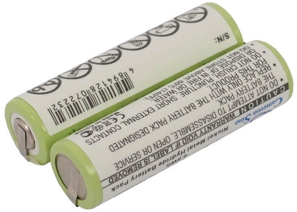 2.4V, 2000mAh, Ni-MH Battery fits 3m, Centrimed, Sarnes 9602 Surgical Clipper, 4.8Wh