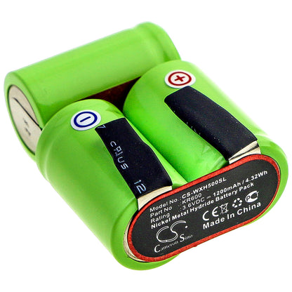 3.6V, 1200mAh, Ni-MH Battery fits Wella, Xpert Hs50, 4.32Wh