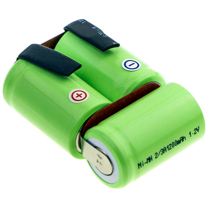 3.6V, 1200mAh, Ni-MH Battery fits Tondeo, Eco Xp, Eco Xp Profi, 4.32Wh